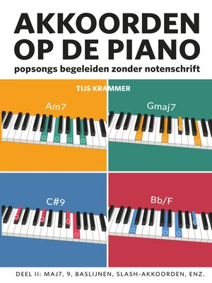 cover image of Akkoorden op de piano, deel II